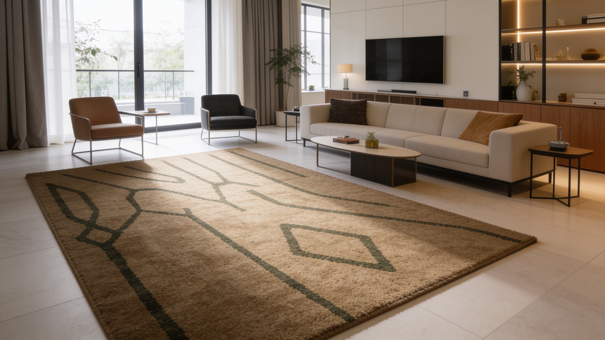 Atlas Branches – Hand-Knotted Berber Wool Rug